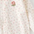 thumbnail image 7 of CAUYDY 0-3M 6-9M 12-18M Preemie Girl Coming Home Outfits Baby Clothing Newborn Long Sleeve Sleepers Infant Girls Romper Fall Winter Toddler Pajamas Sizes 5-8 Months,Pink, 7 of 7