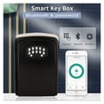 thumbnail image 3 of Fingerprint or Password Safe Key Box Bluetooth Storage Lock Box Smart Life App Wall Mount Security Anti-theft Lockbox ,Your Exclusive Wealth Manager, 3 of 6