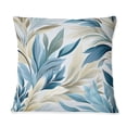thumbnail image 3 of Designart "Neutral Tones of the Coastal Tropics" Tropical Printed Throw Pillow, 3 of 5
