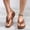 Brown, variant on Women Round Head Slippers Baeitkot Fashion Women Casual Round Head Comfy Slippers Beach Casual Shoes Brown 42