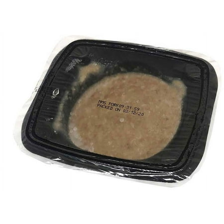 Cafe Puree Minced and Moist Level 5 Country Style Pork 3 Ounce — 24 per case.