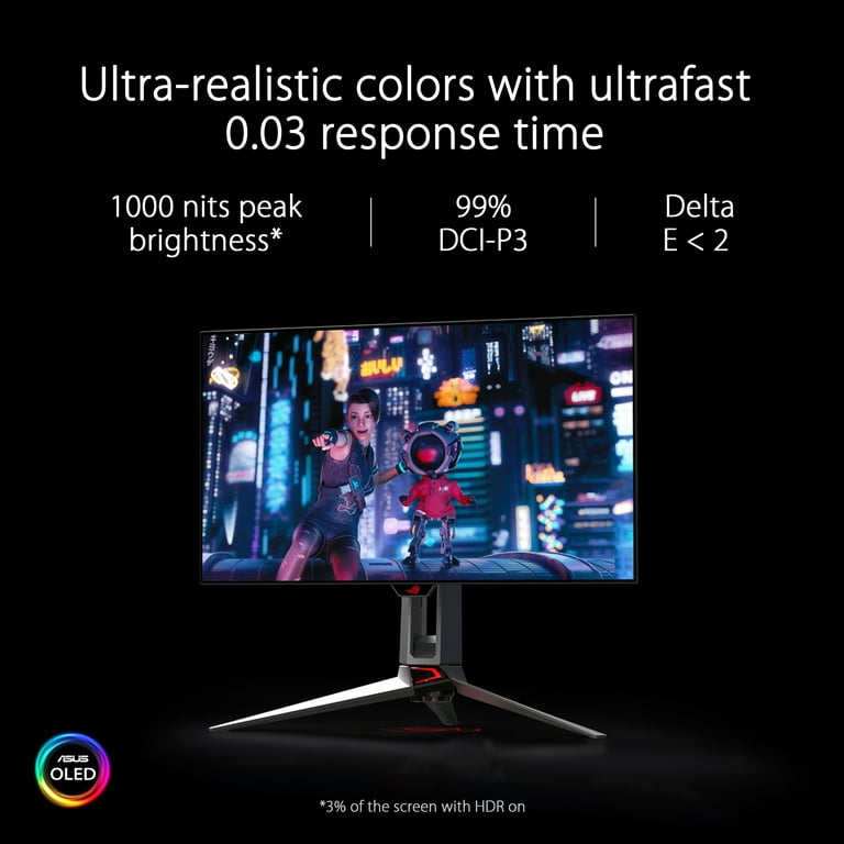 ASUS ROG Swift OLED PG27AQDM 27 ASUS ROG Swift OLED PG27AQDM 27