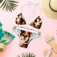 thumbnail image 6 of Pixel Dog Adjustable Strap Detachable Sponge Bikini Set - Two-Pack, for Beach and Pool Parties, 6 of 6