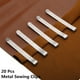 thumbnail image 4 of unbranded 20Ud Clips De Metal Para Con De Medición Para Dobladillos Plata Liso, 4 of 8