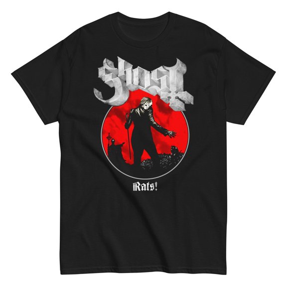 Ghost - Rats! Unisex T-Shirt - Black - Small