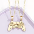 thumbnail image 3 of Deeceymbur Couple Necklace with Magnet Design Fashionable Personalized Valentine Gift for Him Her Jewelry, 3 of 9