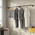 thumbnail image 7 of BueDeHai Heavy Duty Clothes Rack, Wall Mounted Garment Rack, 72'' Industrial Pipe Clothes Hanging Rod for Storage Clothes, 7 of 7