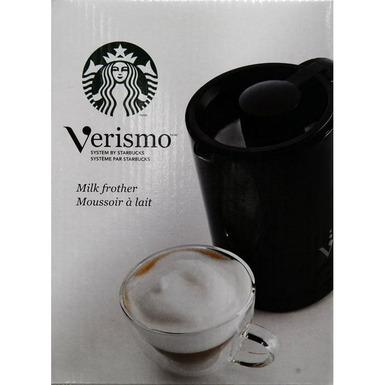 Starbucks Verismo Milk Frother, Black