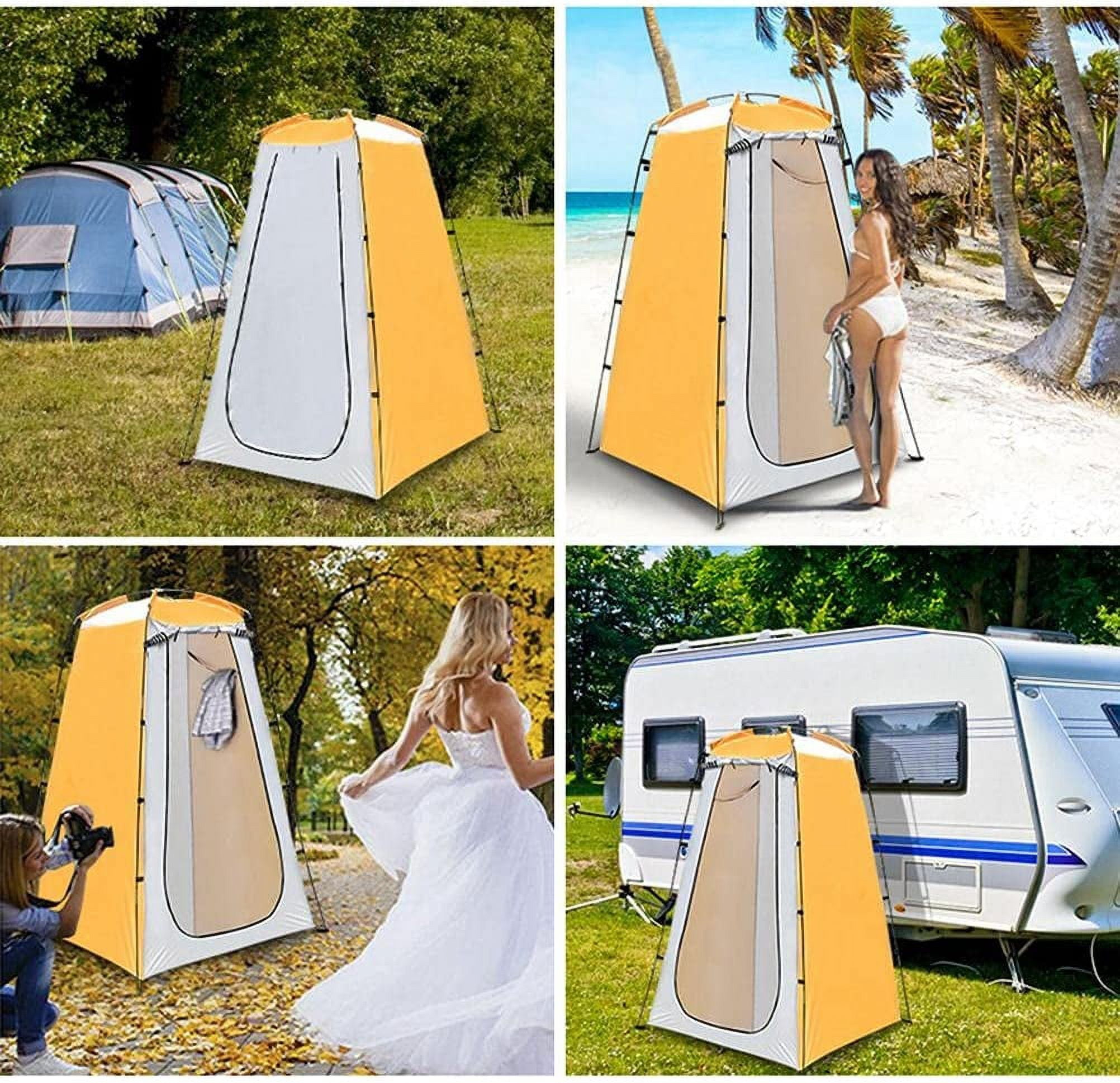 Runbaixing Portable Changing Privacy Tent with Storage Bag