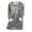 B-Dark Gray, variant on Winter Sherpa Sweatshirt for Women Trendy Letter Print Crew Neck Loungewear Tops Soft Cozy Thick Fleece Lined Thermal Pullover Blue S