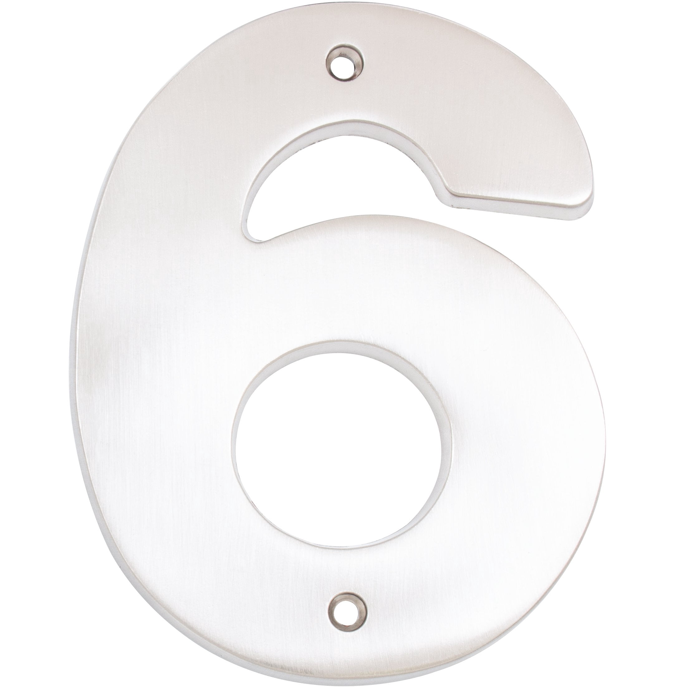Contemporary House Number, #6, 5 Inches, Vintage Bronze by Stone Harbor Hardware