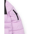 thumbnail image 2 of Swiss Tech Girls Colorblock Puffer Jacket, Size 4-18, 2 of 3