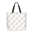 thumbnail image 1 of Easygdp Leopard Print Bolsa Tote para Mujer, Bolso de Hombro para Trabajo, Playa, Viajes, Compras y Supermercado, 1 of 7