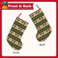 thumbnail image 2 of Uemuo Vintage Mexican Print Christmas Stockings, 18inch Xmas Hanging Stocking Decorations for Christmas Party Family Decor, 2 of 7