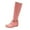Pink, variant on LOVZFMLL Boots for Women Mid Calf Winter Boots Round Toe Slip Resistant Flat Heel Fashion Casual Fall Winter Boots Shoes