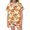 Q15 Orange, variant on Likimi Child Girls Halloween Pajamas Set With Ruffles Short Sleeve Hallowmas Pumpkin Print Lapel Pjs Tops With Shorts For Party Fashionable Homewear Set Size 3-4 Years