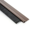 thumbnail image 5 of Self-Adhesive Door Bottom Sweep Brown Plastic w 0.8-inch Black Soft Brush 1000mmx45mm(Approx 39-inch x 1.8-inch), 5 of 7