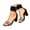 Black, variant on Modisza Women's Chunky Low Heel Pumps Sandals Ankle Strap Dressy Prom Shoes Ladies Sparkly Strappy Summer Walking Slide Shoe Black 6