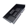 thumbnail image 1 of mmirethe ABS Car Center Console Armrest Organizer Modified Interior Decorative Organizing Storage Tray Part Accessories, 1 of 6