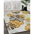 thumbnail image 3 of Ahgly Company Machine Washable Indoor Rectangle Transitional Brown Area Rugs, 5' x 7', 3 of 7