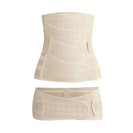 

Postpartum Belt Body Recovery Shapewear Belly Slim Waist Cinchers Breathable Skin Color