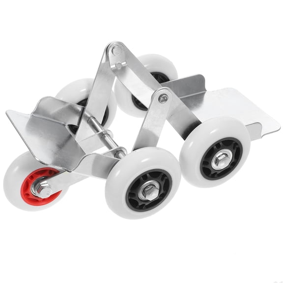 LOLIPPYY Motorcycle Wheel Dolly Car Mover Wheel Dolly Silver 1Pcs