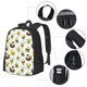 thumbnail image 2 of Disketp Funny Avocado In Mexican Clothes Mochila Minimalista de Gran Capacidad, Mochila de Viaje para Escuela, Trabajo o Uso Diario, 2 of 6