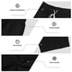 thumbnail image 4 of Ceisia Men's Loose Fit Jacquard 2-Piece Set Crew Neck Short Sleeve T-Shirt with Elastic Waist Drawstring Shorts Gifts, 4 of 6