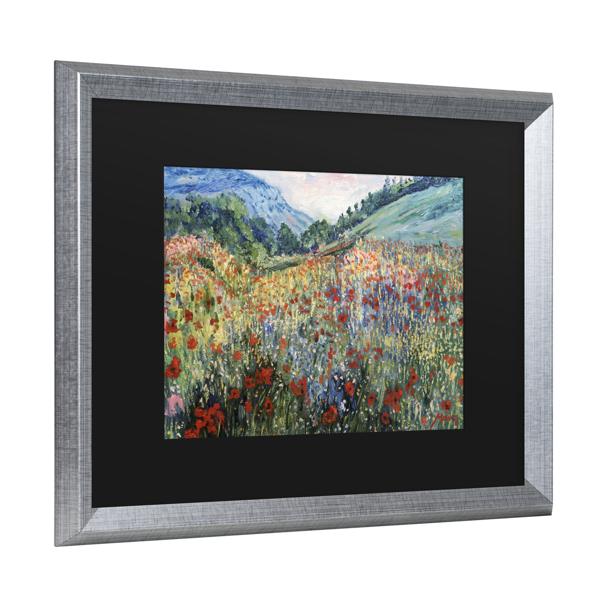 Trademark Fine Art 'Field of Wild Flowers' Canvas Art by Masters Fine Art