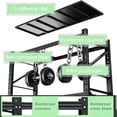 thumbnail image 5 of 5 Sets Garage Storage Shelves,73"H*48"W*22.4"D Heavy Duty 4-Tier Metal Shelving Unit with Adjustable Shelves Industrial Garage Shelving for Garage Organization & Warehouse Storage, 5 of 6