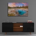 thumbnail image 4 of Epic Art 'Thermal Sunset - Yellowstone National Park' by Darren White, Acrylic Glass Wall Art, 36"x24", 4 of 8