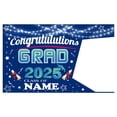 thumbnail image 5 of WMGHA 2025 Class Graduation Photography Backdrop Black and Gold Cap Balloon Grad Congrats Party Banner Background Prom Party Supplies Decorations, 43.3x70.8 inchs, 5 of 9