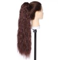 thumbnail image 3 of SEGO Drawstring Ponytail Curly Clip in Hair Bun Extensions Synthetic Long Hair for Women Black Colors, 3 of 7