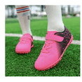 thumbnail image 3 of Kids Soccer Cleats for Boys Girls Soccer Shoes Firm Ground Youth Lightweight Athletic Training Football Cleats for Little/Big Kid, 3 of 5