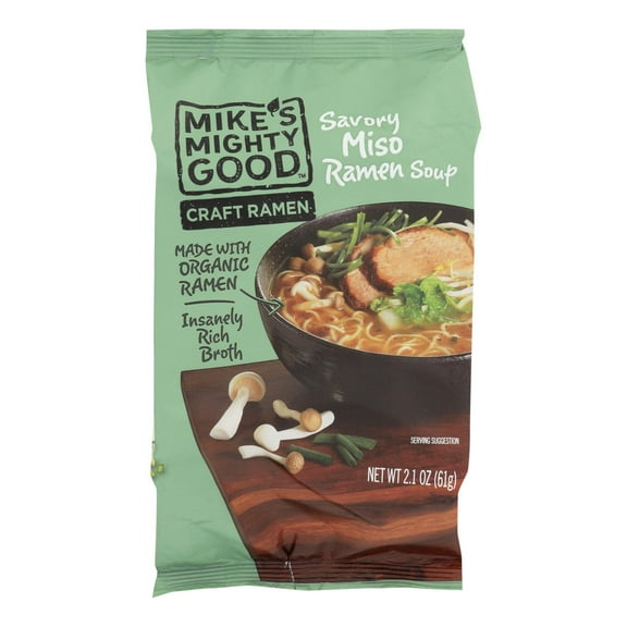Mike'S Mighty Good 2204 Savory Miso Ramen 7-2.1 Ounce
