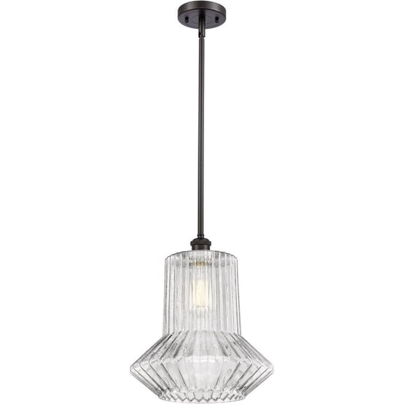 Innovations Lighting - Pendleton-One Light Cord Mini Pendant-12 Inches Wide by