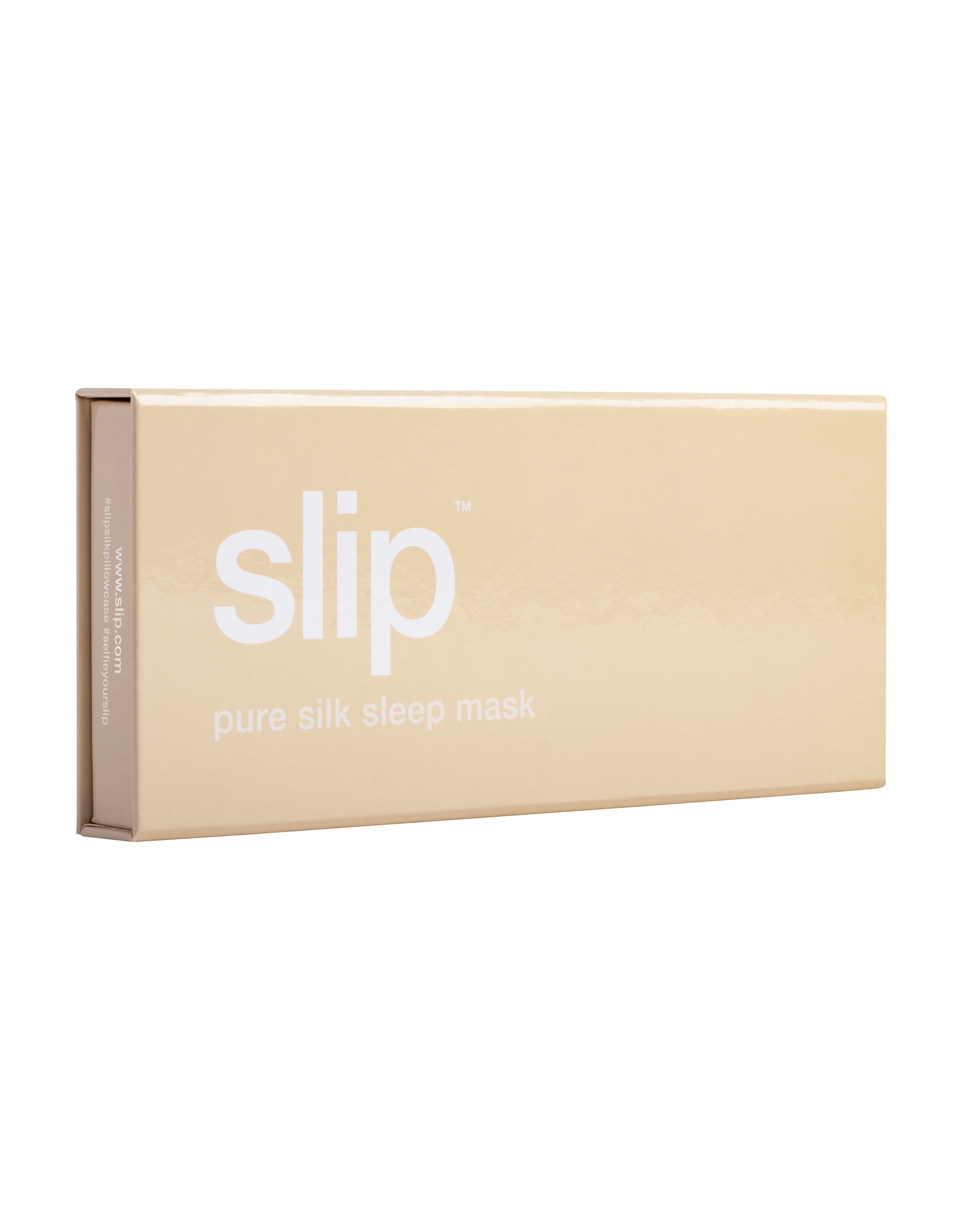 Slip Pure Silk Soft Sleep Mask with Elastic Band, Caramel
