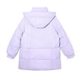 thumbnail image 7 of Sevevn Women's Oversize Quilted Jacket Long Sleeved Hooded Thickened And Fleece Casual Jacket With Pockets, 7 of 7
