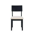 thumbnail image 4 of Linon Jordan Dining Chair, Dark Charcoal Gray (Set of 2), 4 of 18