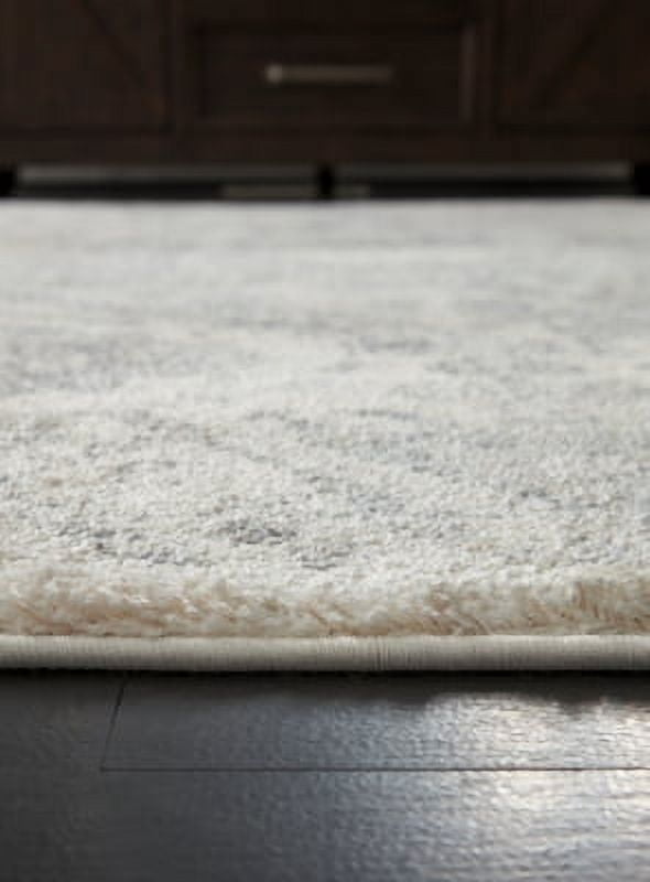 Signature Design by Ashley Traditional Precia 7'10" x 10'6" Rug Gray/Cream