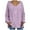Purple, variant on JGGSPWM Womens Solid Sweaters Ladies Pullover Long Sleeve Cable Knit Sweater Cotton Jumper V Neck Sweaters Light blue L