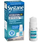 Systane Hydration Preservative Free Dry Eye Care Eye Drops, 10 ml