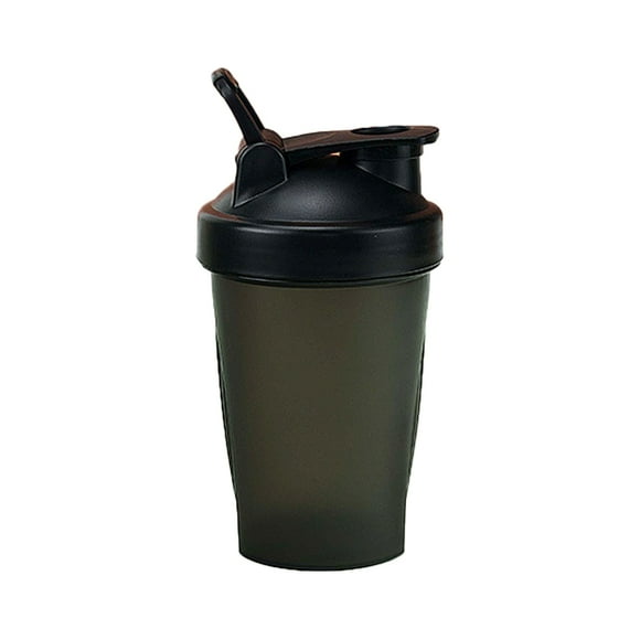 Shaker Bottles - Blender Shaker Bottle for Protein Mixes or Powdered Drinks for Sport Matte Black and White