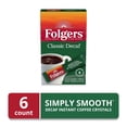 thumbnail image 3 of Folgers Classic Decaf Instant Coffee Crystals Packets, 6 Count-4 pack-with Bowel by Mahad, 3 of 7