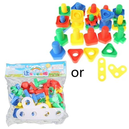 

Insert Blocks Screw Buildling Blocks Multifuction Improve Intelligence Toy