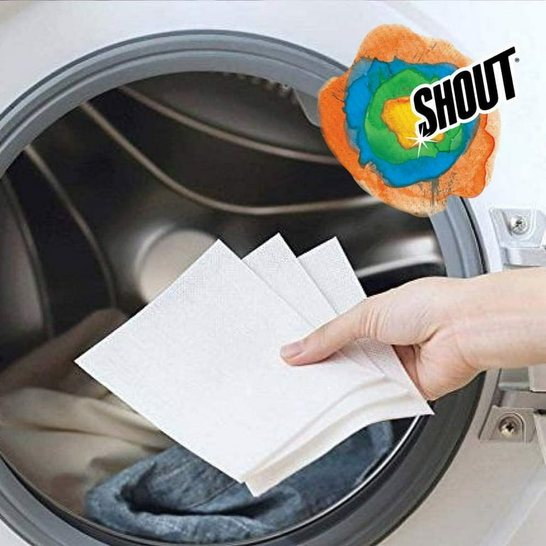 Shout Color Catcher Sheets for Laundry, Maintains Clothes Original