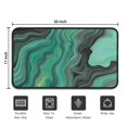 thumbnail image 5 of Green Marble Color Flow Pattern Door Rugs,Washable Non Slip Door Mats Indoor,Decorative Door Mats,Entry Mat Indoor for Entrance,Bedroom,Kitchen,Bathroom,30"x17", 5 of 6