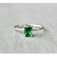 thumbnail image 4 of Chritmas Gift Natural Emerald 925 Sterling Silver Wedding Gift Ring For Him, 4 of 5