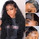 thumbnail image 1 of Nervoss HD Pelucas delanteras de encaje Cabello humano Onda de agua 13x4 Pelucas delanteras de encaje Pre arrancadas con pelo de bebé Onda profunda Sin pegamento Transparente Pelucas delanteras de enc, 1 of 5