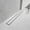 Stainless Steel, variant on Linear Shower Drain, 24 inch Drain with Tile Insert 2-in-1 Panel, Brushed 304 Stainless Steel Shower Floor Drain, Linear Drain with Hair Strainer and Adjustable Feet